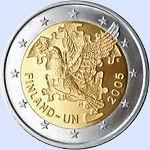 2 euros Finlande 2005
